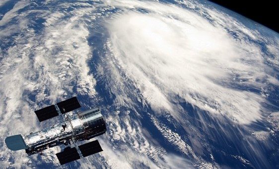 Satelite in space
